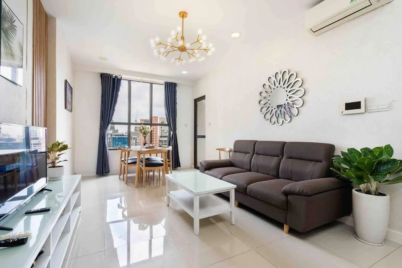 The Best Price 3 Brs Apt/Nice View And Near Ben Thanh Market 胡志明市 0*,  越南