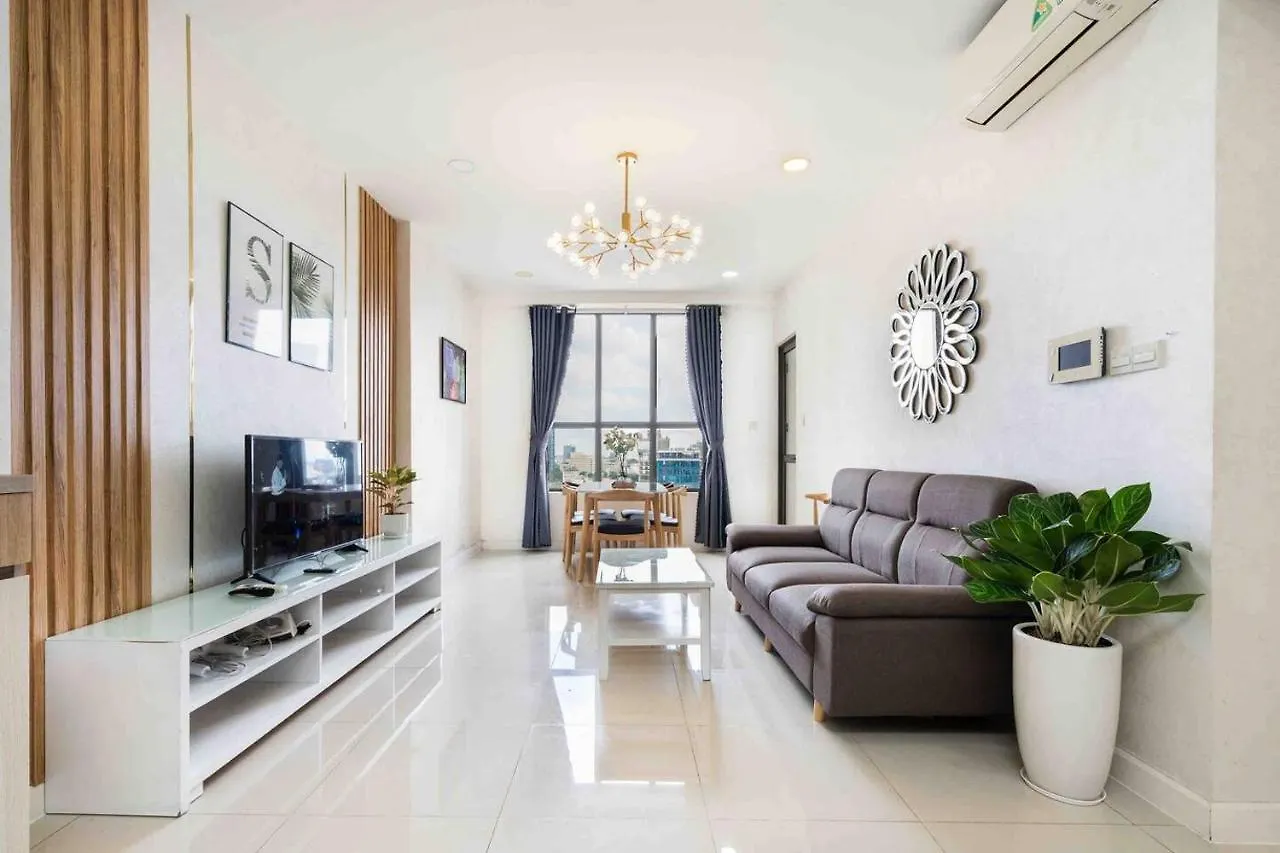 公寓 The Best Price 3 Brs Apt/Nice View And Near Ben Thanh Market 胡志明市